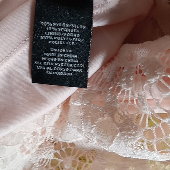 Light Pink dress lined. XXL plus size. Zippers in back - Picture 5 of 7